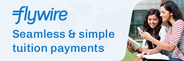 Click here to pay now with Flywire small banner cta